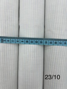 Tkanina bawełniana - ciemno i jasno niebieski