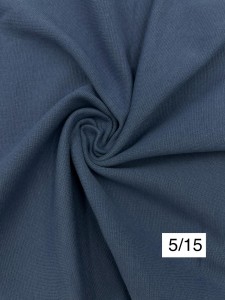 Dzianina bawełniana - ciemny jeans ( TEOFILÓW )