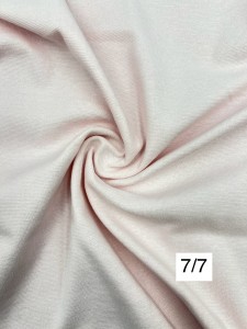 Dzianina bawełniana - pastelowy róż ( TEOFILÓW )